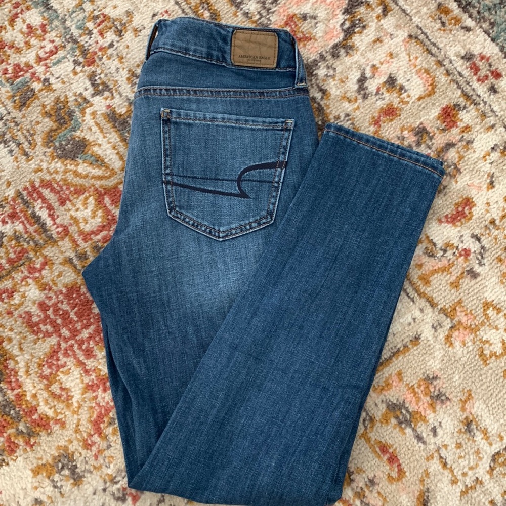 🦅American Eagle Tomgirl Jean